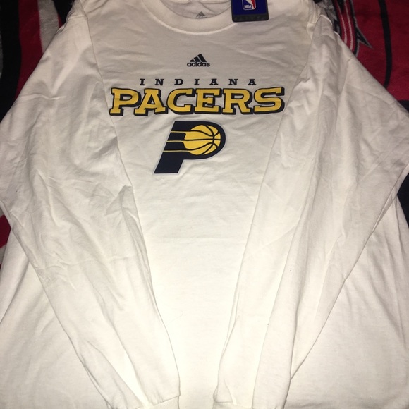 Indiana pacers adult medium long sleeve shirt NEW - Picture 2 of 5